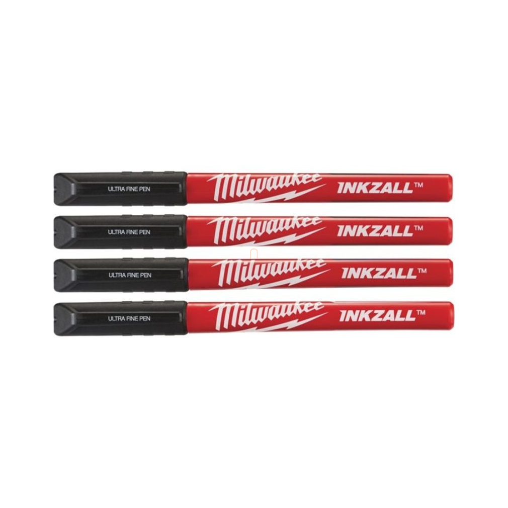 Milwaukee INKZALL Filctoll 0,6mm hegyű Fekete (4 db/cs) 48223164