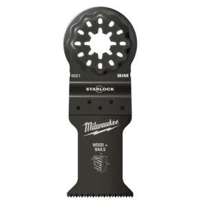   Milwaukee Multitool Starlock Merülő fűrészlap Bimetál (Fa + Szeg) 35x42 mm 10 db 48906024