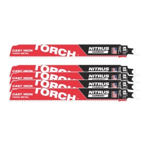   Milwaukee Szablyafűrészlap Torch Nitrus TCT 230x10 mm (5 db/cs) 48006552