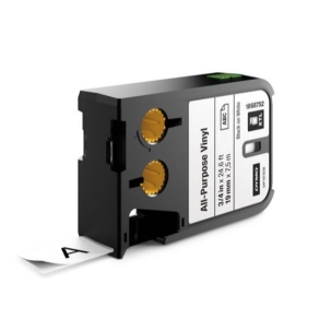 DYMO XTL (19 mm) Vinyl, fekete/fehér, 7m 1868752