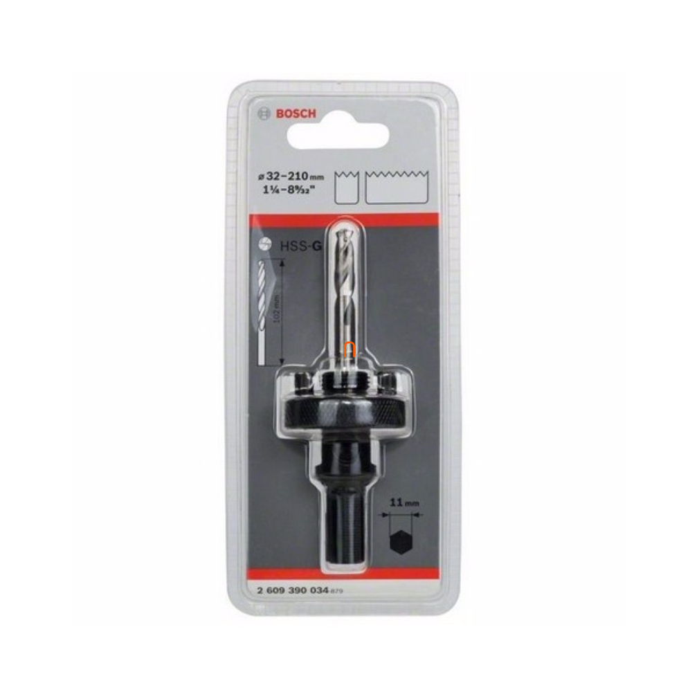 Bosch hatszögletű adapter KW 11 mm, 33-152 mm (2609390034)