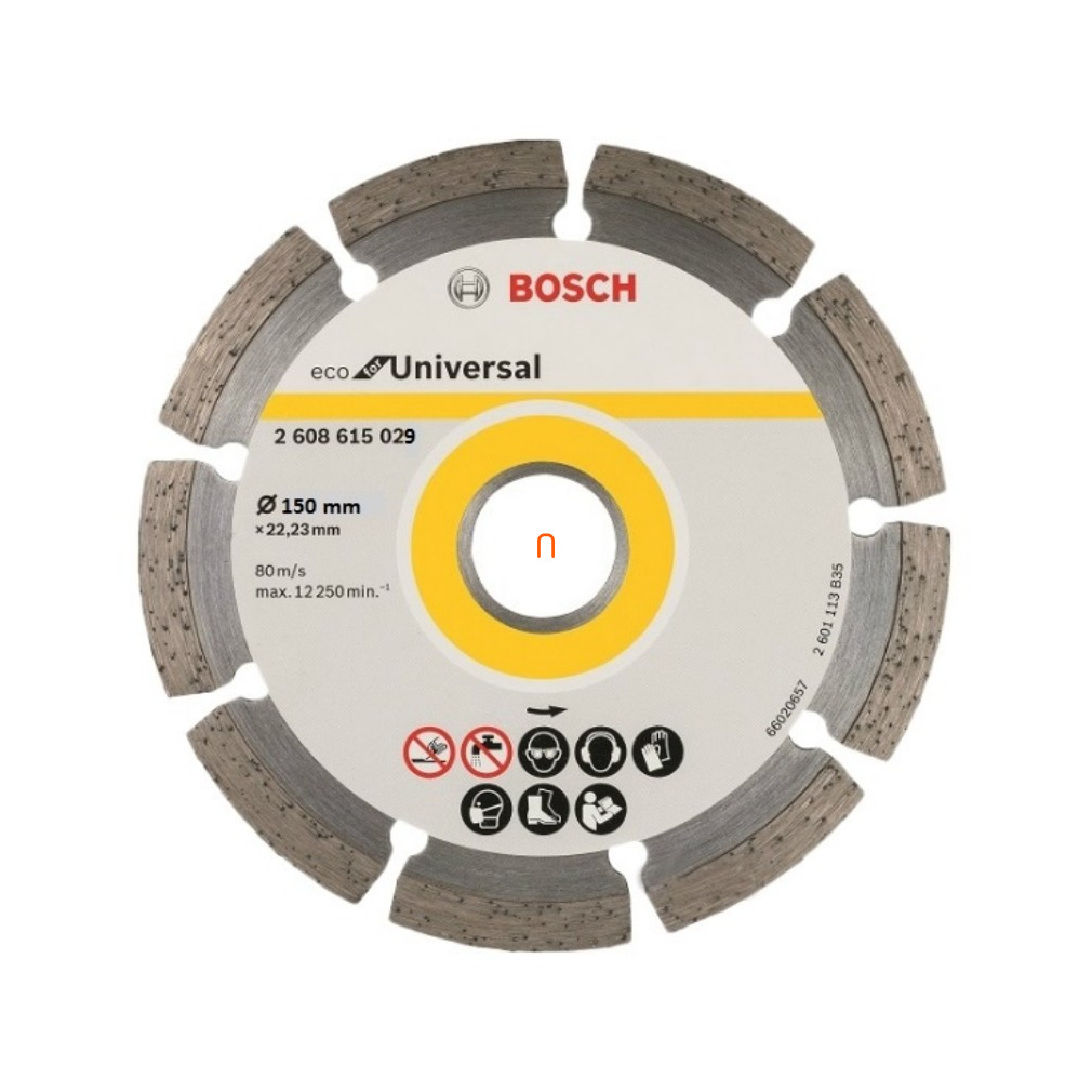 Bosch gyémánt vágótárcsa 150x22 33 mm ECOforUniversal (2608615029)