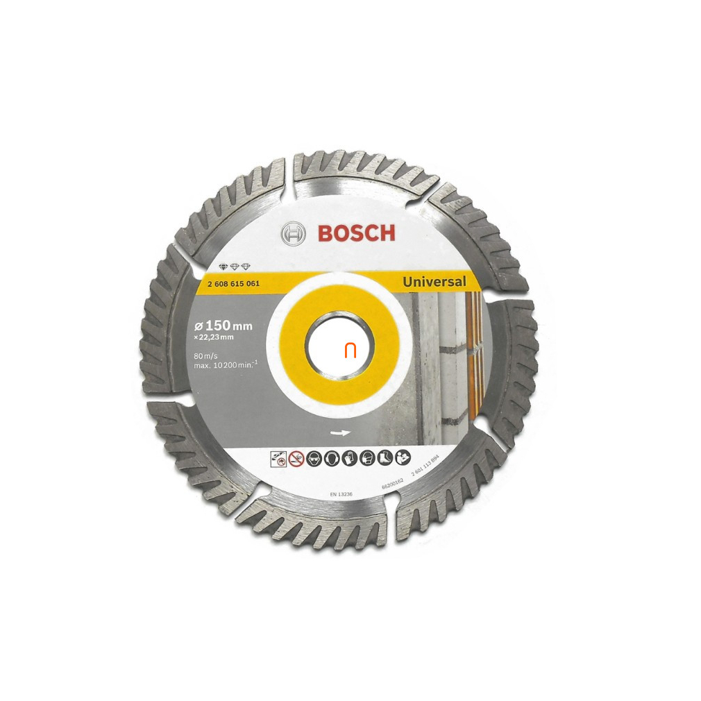 Bosch gyémánt vágótárcsa 150x22,23 mm StandardforUniversal (2608615061)