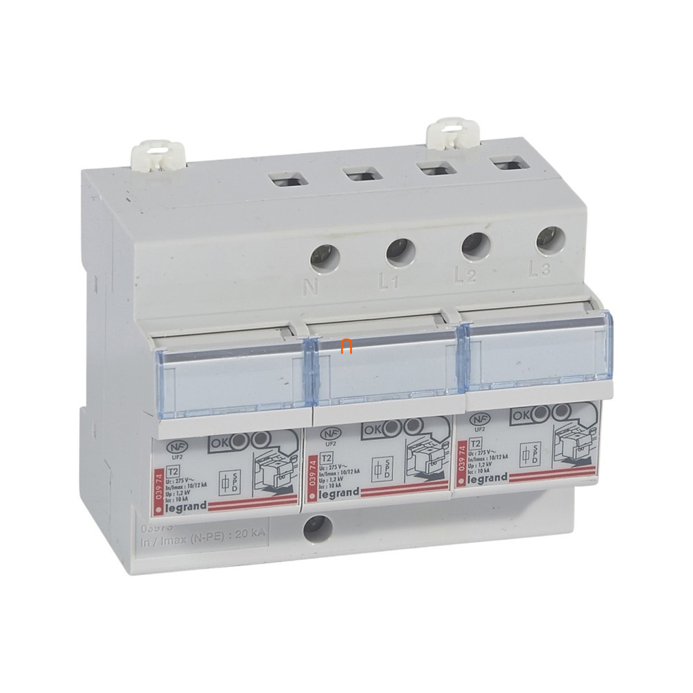 Kompakt túlfeszültség levezető 3P+N 10kA Lexic 003973 Legrand