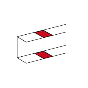   Legrand DLP takaróelem 50x105mm-es univerzális csatornához - 10696