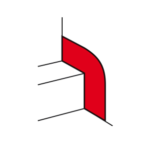   Legrand DLP faláttörés takaró 80/105/150-es csatornához - 10698