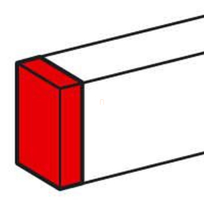 Legrand DLP végzáró 80x65 mm-es csatornához PVC - 10724