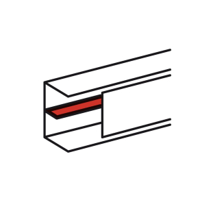   Legrand DLP alu válaszfal 50 mm fedéltartó nélkül - 11108