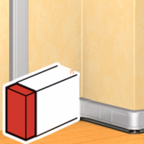 Legrand DLP alu végzáró 60x105 - 11115