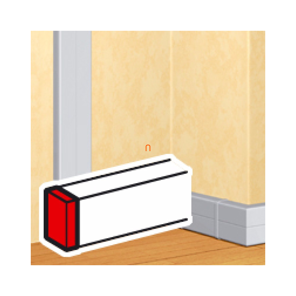 Legrand 011160 DLP alu. végzáró 50x150