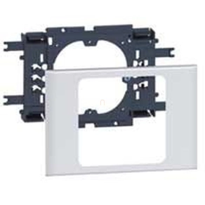   Legrand DLP alu 1-es keret szerelvény 85 mm fedélhez, Ø60 - 11167