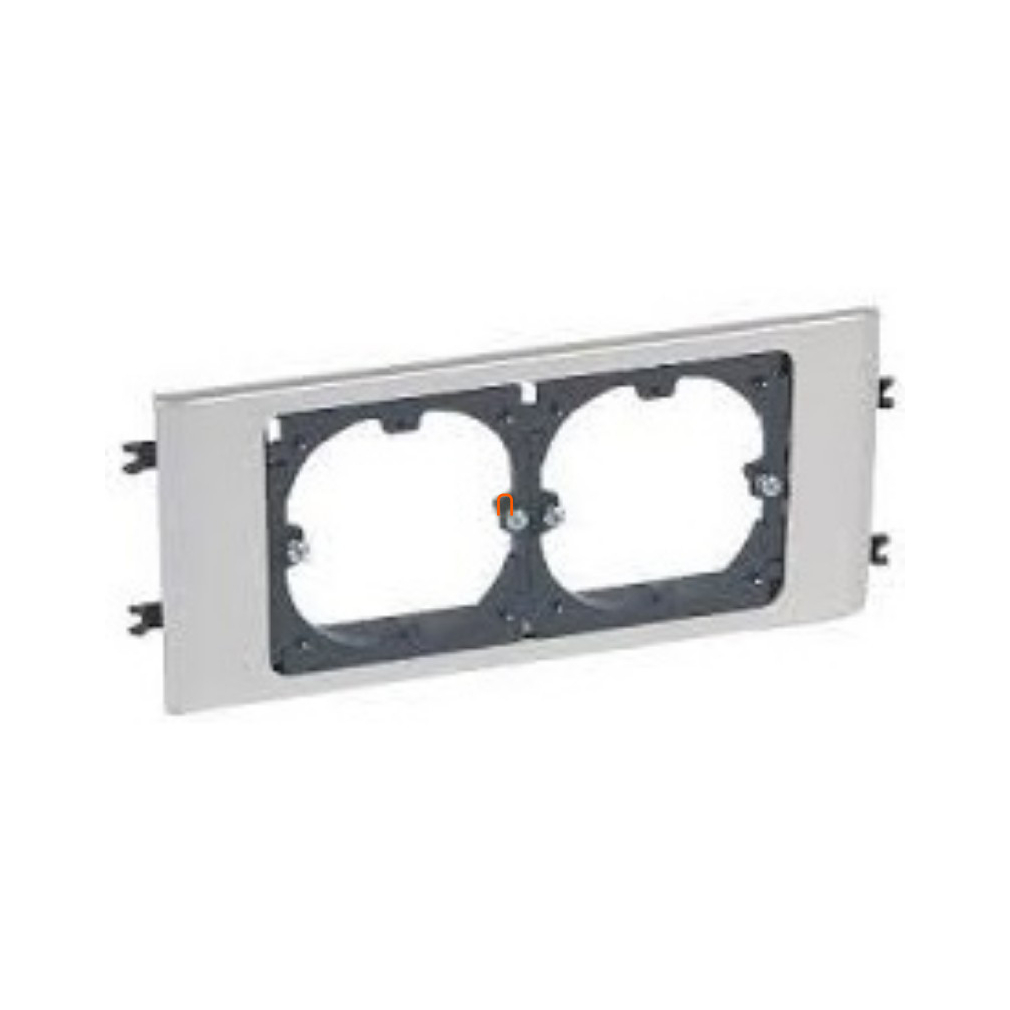 Legrand 011168 DLP alu keret kettes D60 szerelvény 85 mm fedélhez