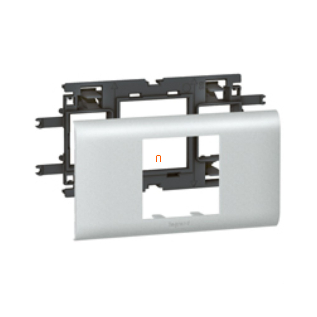 Legrand 011202 DLP alu. 2mod keret 65mm fedélhez