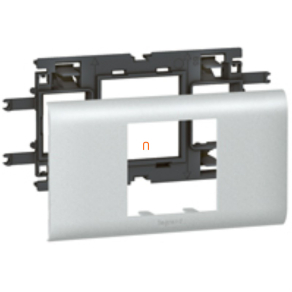   Legrand Program Mosaic DLP alu keret 2 modulos, 65 mm fedélhez - 11202