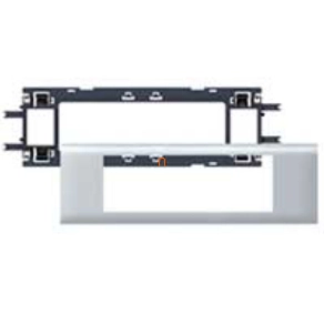  Legrand Program Mosaic DLP alu keret 6 modulos, 65 mm fedélhez - 11206