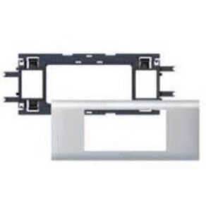   Legrand Program Mosaic DLP alu keret 4 modulos, 85 mm fedélhez - 11214