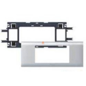   Legrand Program Mosaic DLP alu keret 6 modulos, 85 mm fedélhez - 11216