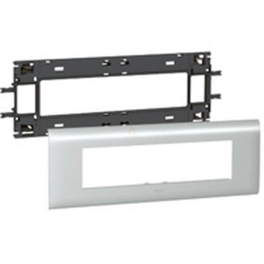   Legrand Program Mosaic DLP alu keret, 8 modulos, 85 mm fedélhez - 11218