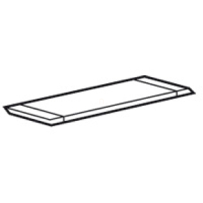 Legrand XL3 160 perforált kábelbevezető lap - 20021