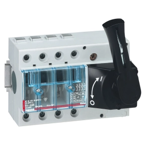   Legrand Vistop 63A 4P mellső, fekete karral, terhelésszakaszoló kapcsoló sínre - 22515