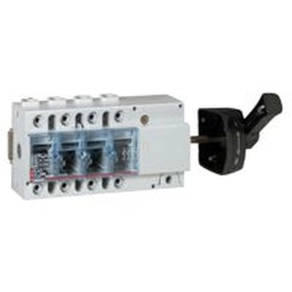   Legrand Vistop 160A 4P oldalsó, fekete karral, terhelésszakaszoló kapcsoló sínre - 22556