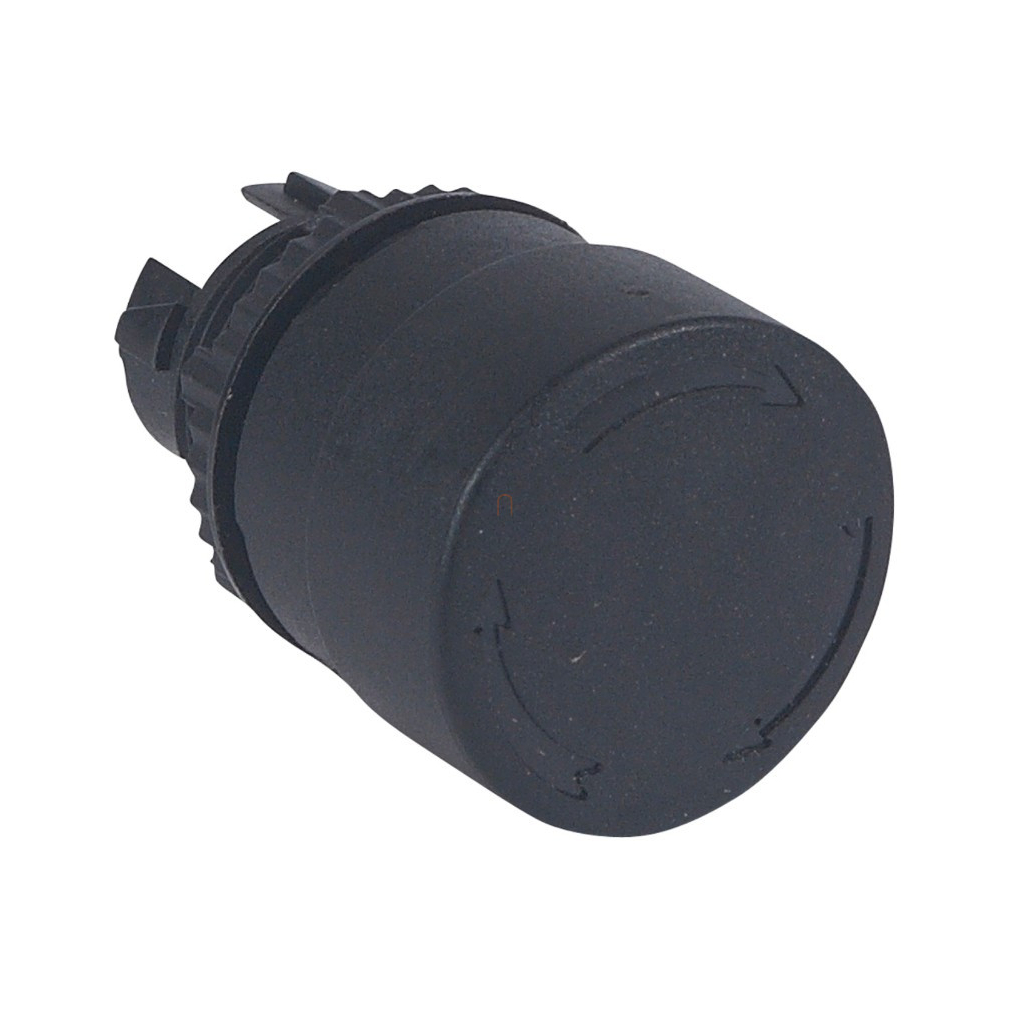 Osmoz 023881 vészleállító gomb reteszoldás forgatással D32 - fekete