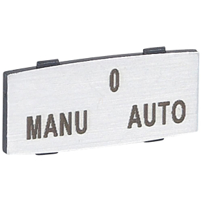 Legrand Osmoz cimke 9mm "MANU-O-AUTO" - 24344