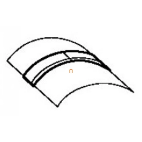 Legrand DLP taposócsatorna fedtak 50x12 - 30012