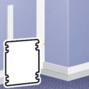   Legrand DLP mini csatorna kábelrögzítő 60x20 csatornához - 30295