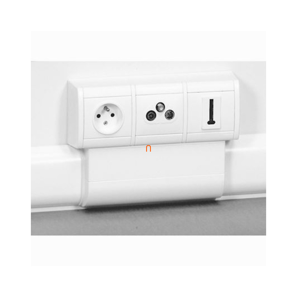 DLP mini 60mm szerelvénykeret3 80/120x20 csat.hoz. 031699