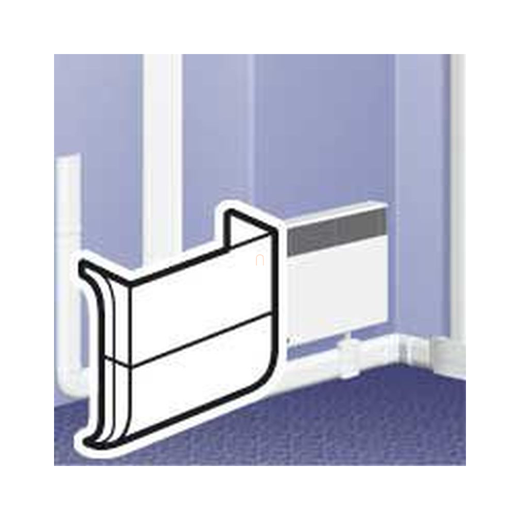 DLP mini adapter 31613-hoz, 80/120x20 csatornához 031715
