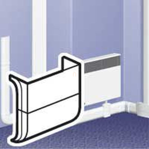   Legrand DLP mini adapter 31613-hoz, 80/120x20 csatornához - 31715