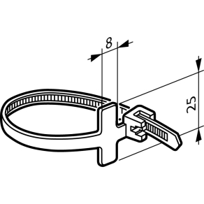   Legrand Colring 2, 4x95 színtelen vezetékkötegelő - 32061