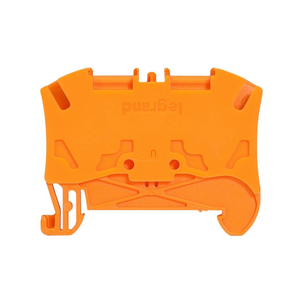 Leg.037221 Viking3 szünetmentes sorkapocs 4mm2 2 vezetékes.hez narancs 1 emeletes rugós