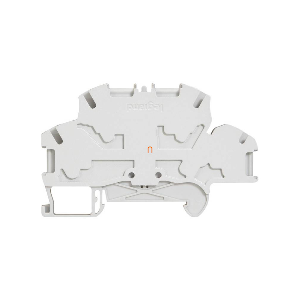 Legrand 037268 Viking3 fázissorkapocs 4mm2 4 vezetékes.hez szürke 2 emeletes rugós