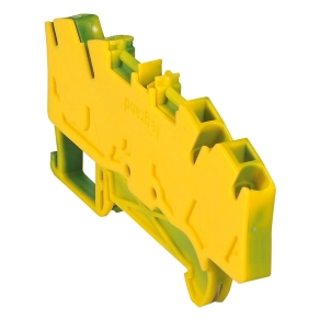  Legrand Viking3 védőföldsorkapocs 4mm2 4 vezetékes, 2-2 be/kimenet fémtalap 1 em. rugós - 37279