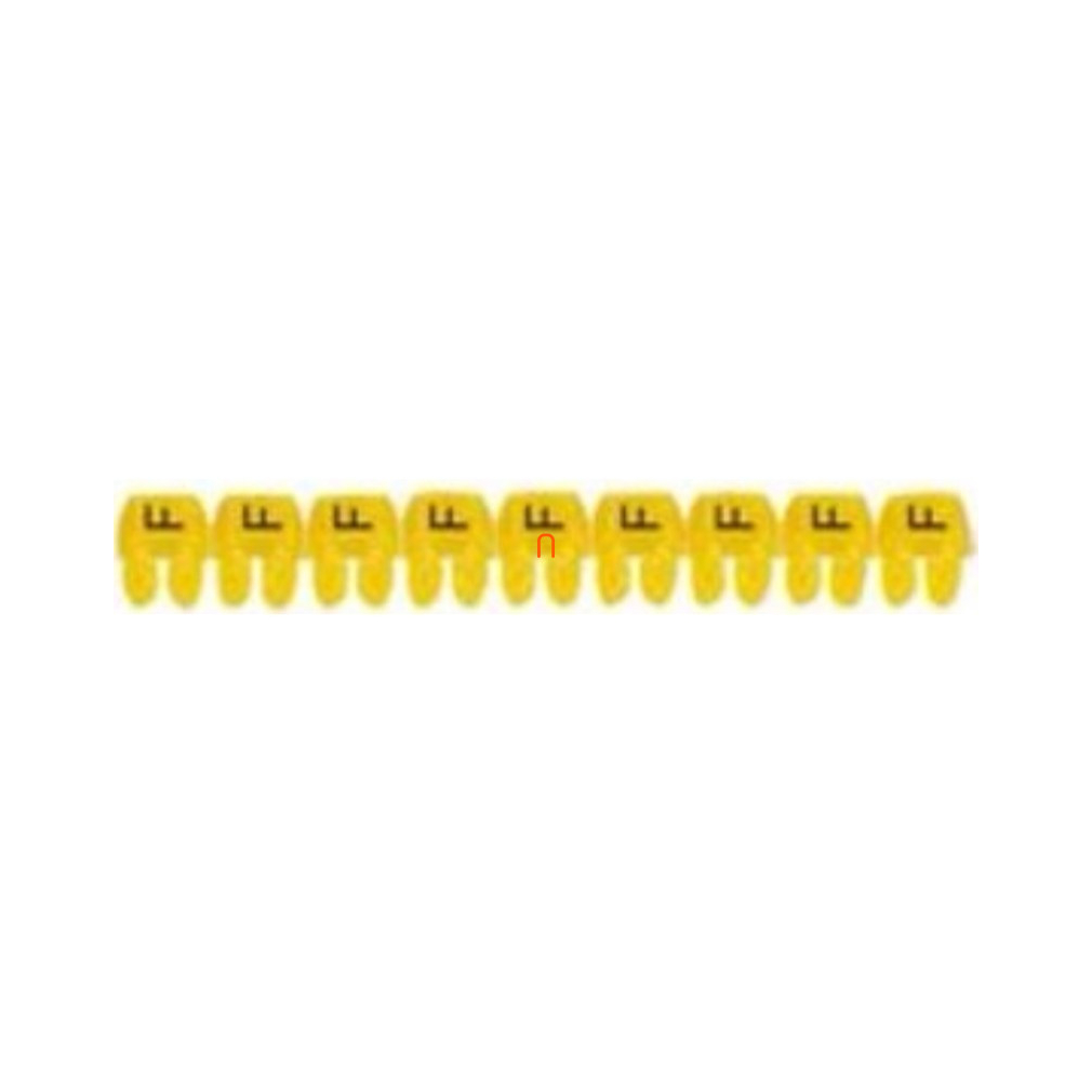 Legrand 038365 CAB3 4-6 jelölő sárga F