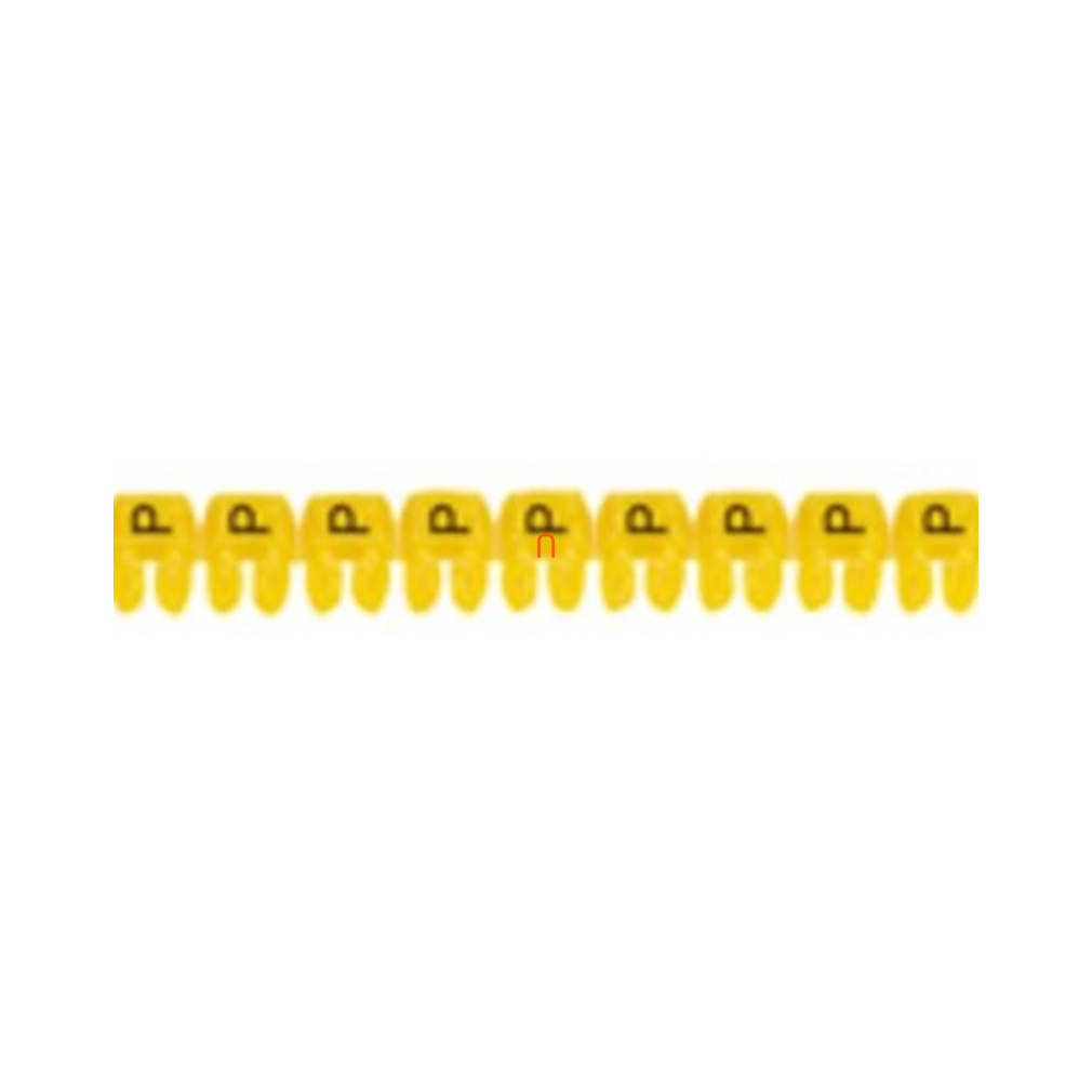 Legrand 038375 CAB3 4-6 jelölő sárga P