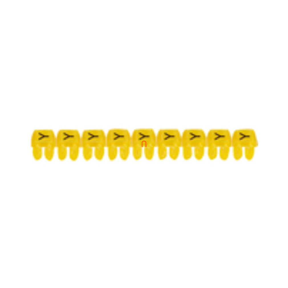 Legrand 038384 CAB3 4-6 jelölő sárga Y