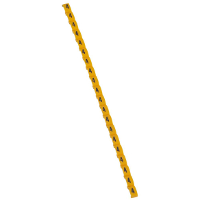 Legrand Duplix 4 jelölő sárga - 38404