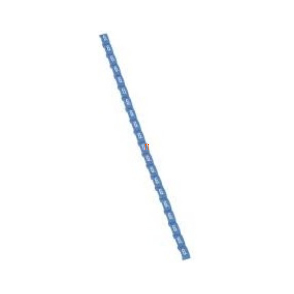Legrand 038406 Duplix 6 jelölő kék