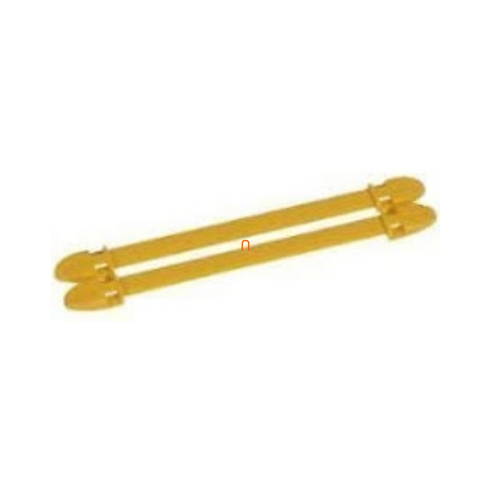 Legrand 038464 Duplix 14 karakter tartó sárga