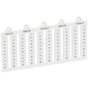   Legrand Viking3 jelölő 1-100 vízszintes 5mm széles - 39510