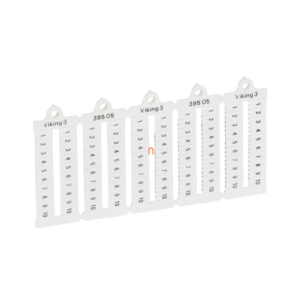 Legrand 039515 Viking3 jel. 1- 10 vízszintes 6mm széles
