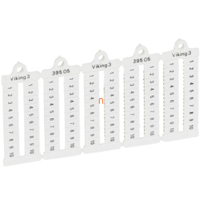 Legrand Viking3 jelölő1-10 vízszintes 6mm széles - 39515
