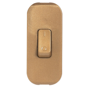   Legrand zsinórközi kapcsoló arany 2A, 250V 2 pólusú - 40193