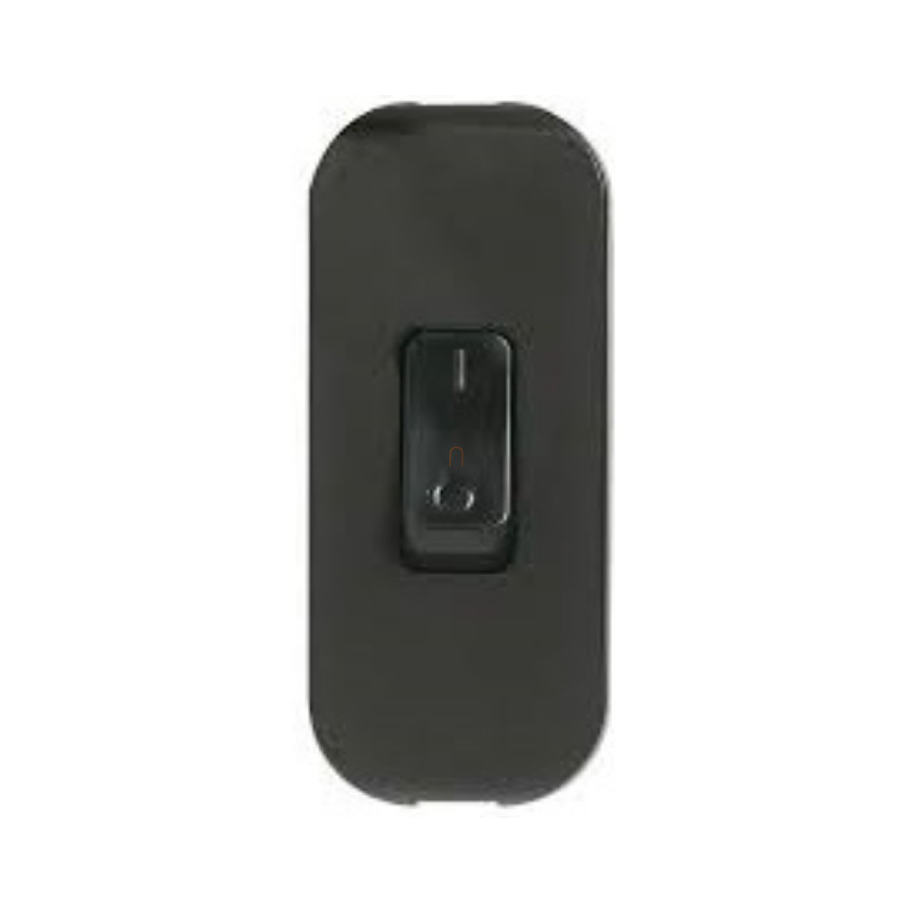 Zsinórkapcsoló fekete Legrand 040194 2P 2A 250V
