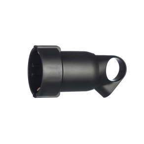   Legrand földelt csatlakozóaljzat kiemelővel, hátsó bekötésű, fekete - 50329