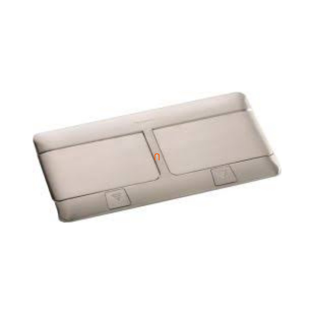 Legrand 054023 Pop-up felnyíló süllyesztett doboz 8 (2×4) modul, rozsdamentes acél, üres