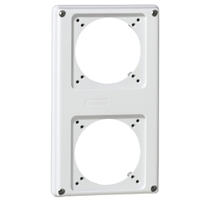   Legrand P17 Tempra kompakt előlap 2 férőhelyes, 16A - 57713